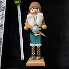 STEINBACH Wooden Nutcracker Aviator 14.5 “ Handmade from Germany