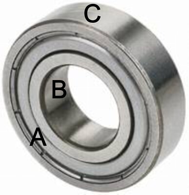 14pcs 14-stück Kugellager CHL 607Z