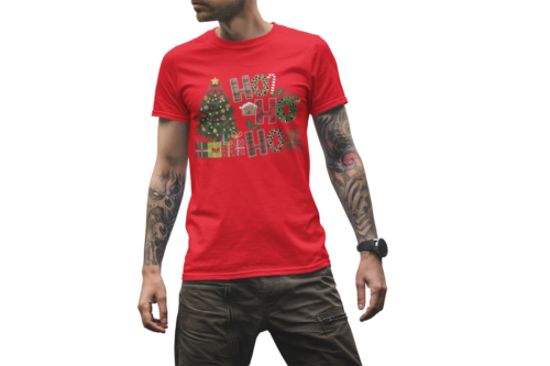 Maglietta Buon Natale Unisex Pupazzo di Neve Babbo Natale Renna dalla S alla 5XL Maglietta Regalo Divertente - Foto 4 di 30