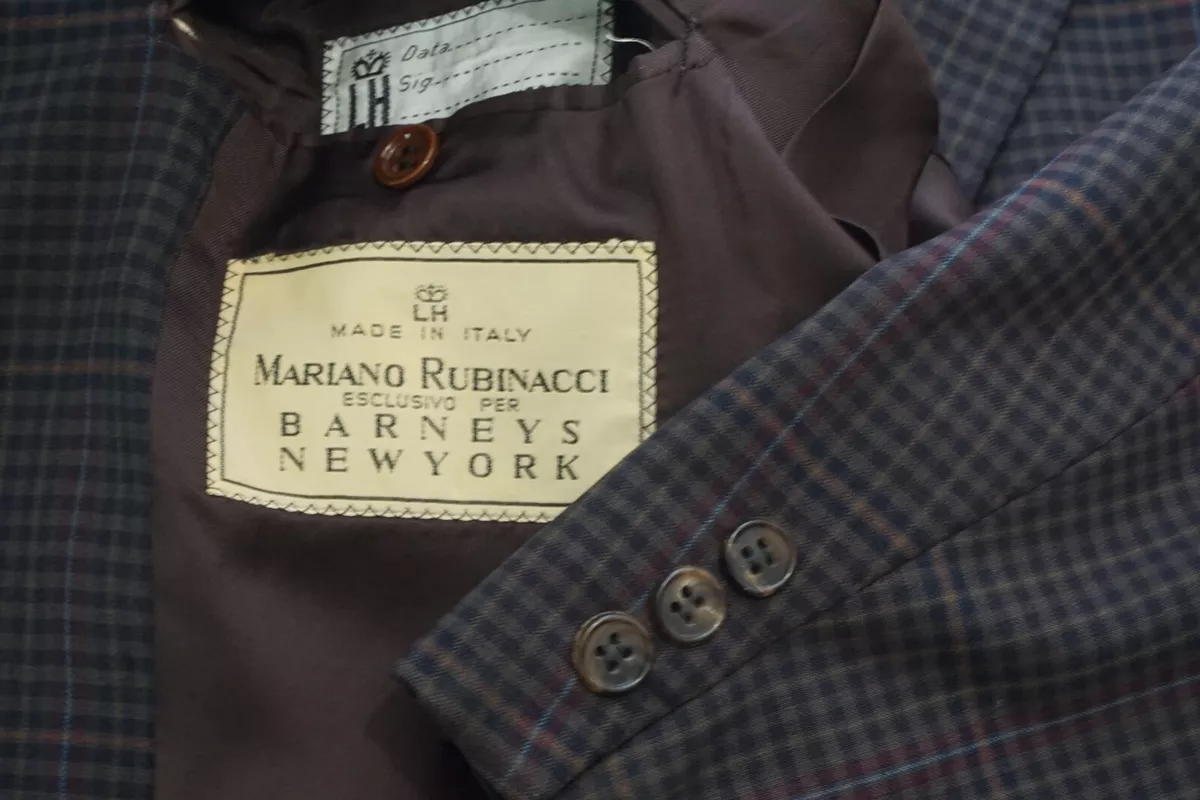 Rubinacci coat shop