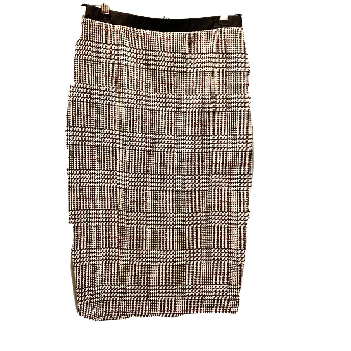 Colored plaid pencil skirt cheap