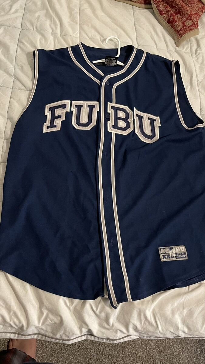 Vintage FUBU Baseball Jersey The Collection Official 05 Size Vintage FUBU Baseball Jersey The Collection Official 05 Size