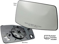 For 2019-2024 SIERRA SILVERADO 1500 2500 3500 Mirror Glass Heated Passenger Side