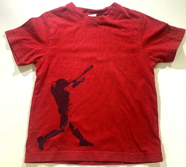 Gymboree Red Baseball Shirt Red Size 5 Short Sleeve Pull Over | eBay