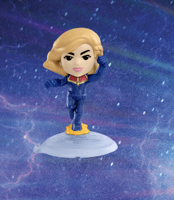 2023 ИГРУШКИ или набор Хэппи МИЛ от McDonalds Disney The Marvels Super Heroes