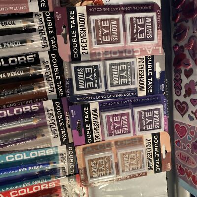 LA Colors Blush Lip Oil/Gloss/Liner Eyeliner/Liquid Liner/Shadow Nail
