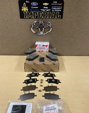 2006-2018 TOYOTA RAV4 GENUINE TCMC REAR BRAKE PAD SET WITH SHIMS 04466AZ207