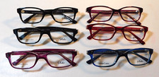 6 Pc. Lot SOHO CP1013R 5 ASST. COLORS 46/18 Eyeglass Frame NEW 295b