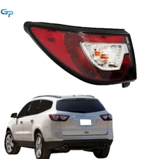 Driver Left Side Tail Lights Assembly For 2013-2017 Chevrolet Traverse w/Bulbs