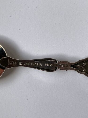 Vintage Charles & Diana Wedding Souvenir Spoon Silver Plated Made in Australia - Picture 5 of 5