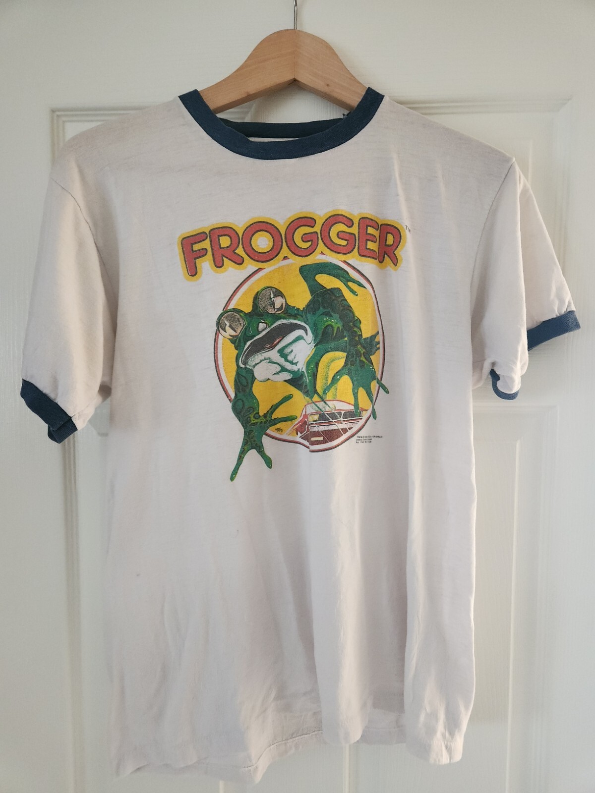 Vintage 1982 Frogger T-Shirt Shirt XL Sega Screen Stars | eBay