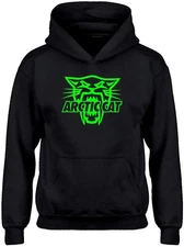 ARCTIC CAT Youth SNOWMOBILE Hoodie Sweatshirt CHOOSE DESIGN COLOR ATV Front Head