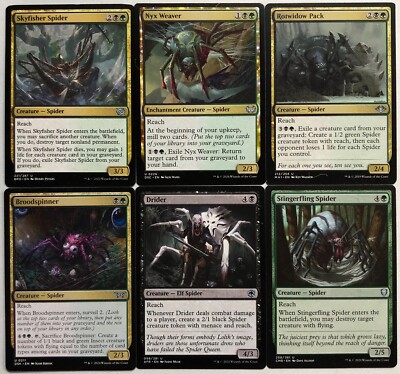 EDH Spider Deck - Commander MTG Magic the Gathering | eBay