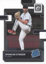 2022 Donruss Optic Spencer Strider #76 Rated Rookie