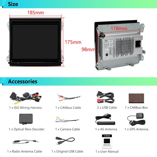 For Porsche Cayenne PCM3.1 8.4" Android 14 8-Core 4+64G Car Radio Stereo GPS DAB - Picture 19 of 19