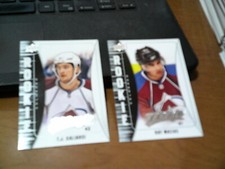 2 dif 2009-10 UPPER DECK MVP ROOKIES- AVALANCHE- T.J. GALIARDI & RAY MACIAS
