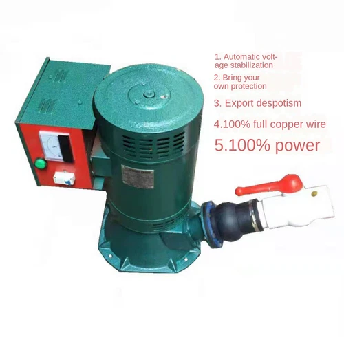 Turbina ad acqua inclinata 10KW 220V tutto filo rame generatore idroelettrico - Foto 16 di 20