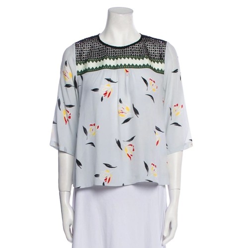 Suno Striped Embroidered Dress Size 4 | eBay