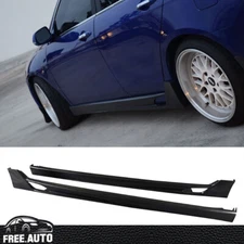 Fits 04-08 Acura TSX Side Skirts Pair Rocker Panels PU