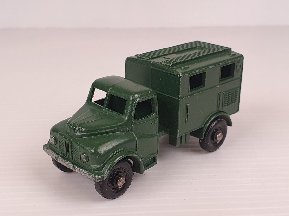 Matchbox Lesney Militär Auto Lkw Austin MK 2 Radio Truck No 68