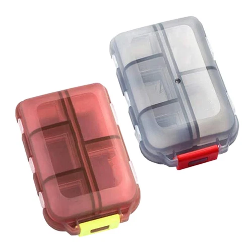 2/5PCS Travel Pill Case Pocket Pharmacy Portable Small Organizer Weekly Box - Bild 2 von 19