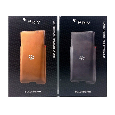 BlackBerry Nappa Leather Pocket Case with Credit Card Pocket for