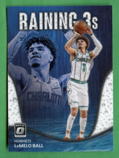 LAMELO BALL 2022-23  OPTIC BASKETBALL RAINING 3S INSERT CHARLOTTE HORNETS