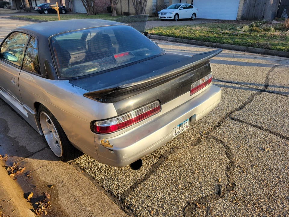 240sx S13 Trunk Silvia 日产 1989 1990 1991 1993 1994 带锅炉翼 — 第 3/4 张图片