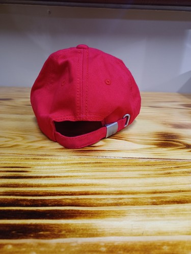 Panama Rainforest Red Hat Cap Embroidered Adjustable - Picture 6 of 8