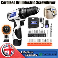 Cordless Drill Electric Screwdriver Drill Driver Rechargeable Battery Power Tool
