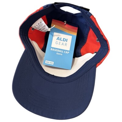 ALDI Gear Vintage 2024 Spring Collection Color Block Hat, Recycled