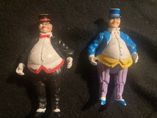 2 x vintage The Penguin Action Figures Batman DC Comics