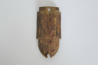 Mifa Monopol Steuerkopfemblem Emblem Schild Steuerkopfschild um 1935