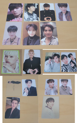 NU'EST NUEST W JR Jonghyun Minhyun Baekho Aron Ren Minki Album Photocard