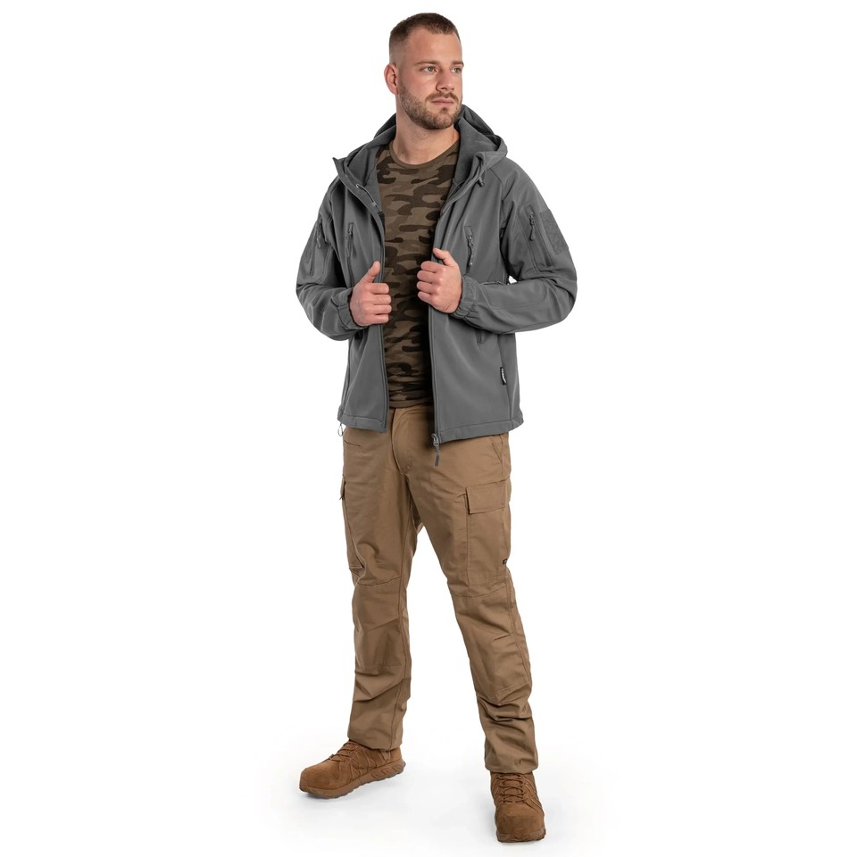 Texar Softshell Falcon Jacket Tactical Outdoor Breathable Windproof ...
