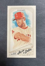 2018 Topps Allen & Ginter's Mini Brooklyn Back /25 Zack Cozart Angels #188