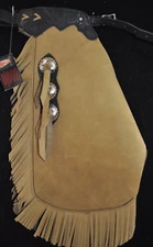 Custom Made Leather Kid's Chinks/Size 9/10  Kid's Chaps/Quick Ship/Made In USA