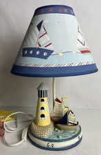 Vintage Children  s Sailing Boat Lamp. NOT Working 