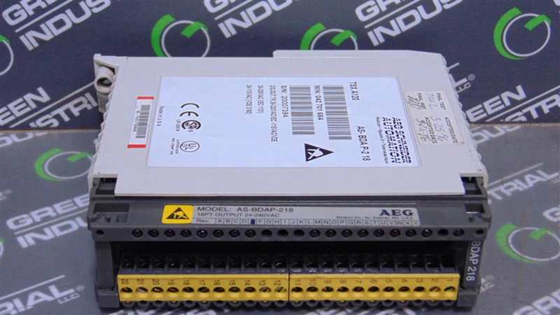 Módulo de saída discreta USADO AEG Modicon TSX A120 AS-BDA P-2 18 042 701 664 - Imagem 2 de 4