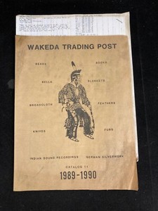 WAKEDA TRADING POST CATALOG 11, 1989-1990, & WHOLESALE PRICE LIST