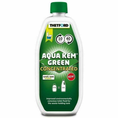 Thetford Aqua Kem Green 750ml CONCENTRATED Toilet Fluid Caravan Motorhome
