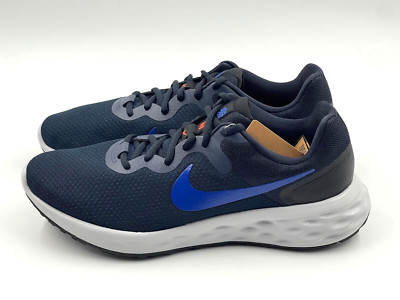 Nike Revolution 6 Next Nature DC3728-400 Mens Blue Canvas
