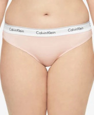 Calvin Klein Modern Cotton Thong Pink 2X