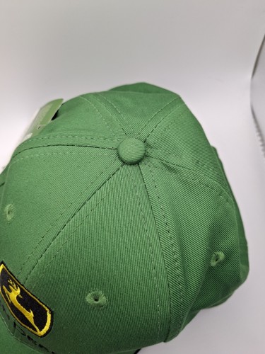 John Deere Preformence Green Adjustable Adult Baseball Ball Cap Hat NWT - Picture 12 of 17