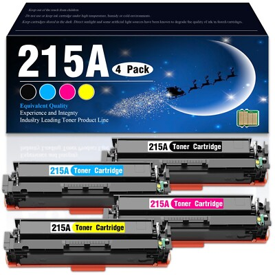 #ad 215A Toner 4PK with Chip W2310A W2313A for HP M182nw M183fw M155 $93.50
