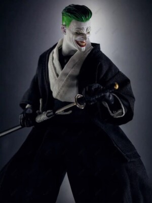 1/12 Scale Male Samurai Kimono Trend Set Model For 6'' Action Figure Body