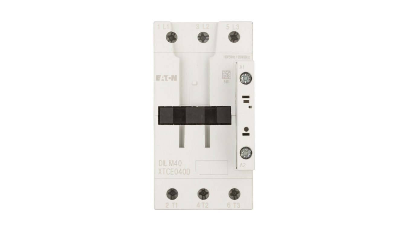Power Contactor 40A 3P 110V AC 0Z 0R DILM40 (110V50HZ, 120V60HZ) 277763 /T2UK