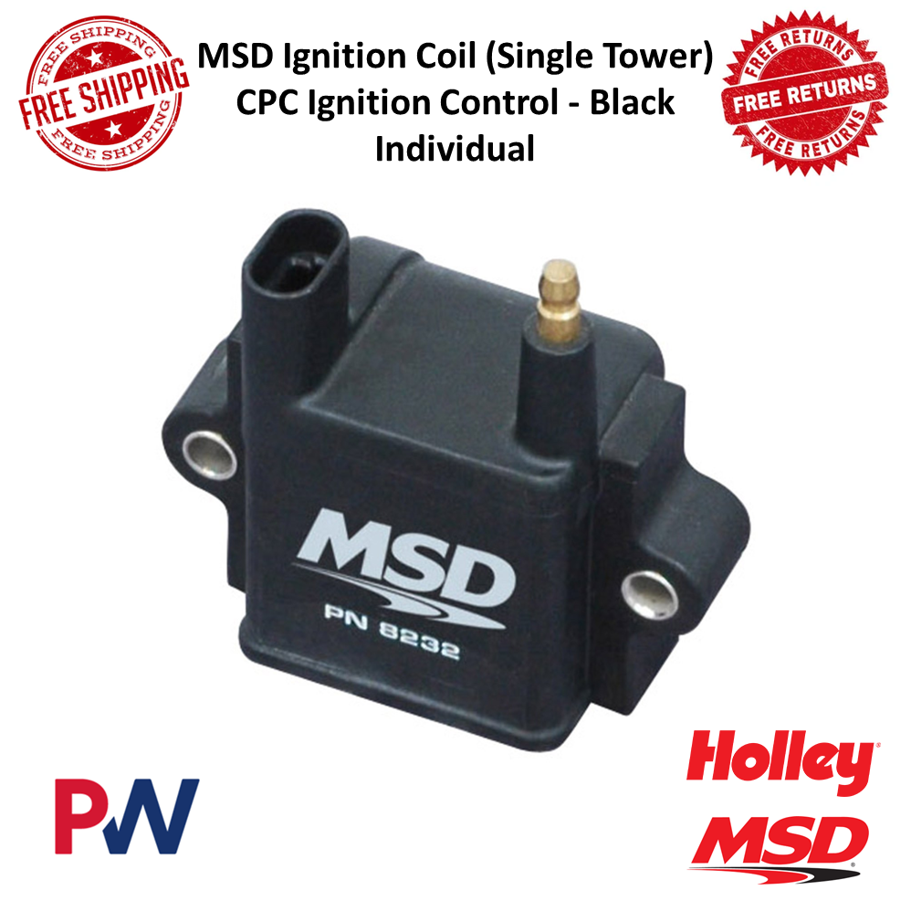 MSD Ignition Coil CPC Control Blaster Single Tower MSD Ignition Coil CPC Control Blaster Single Tower