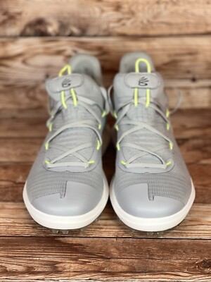Under Armour Curry 6 SL Spikeless Golf Shoes Grey Comfort  display picture 1