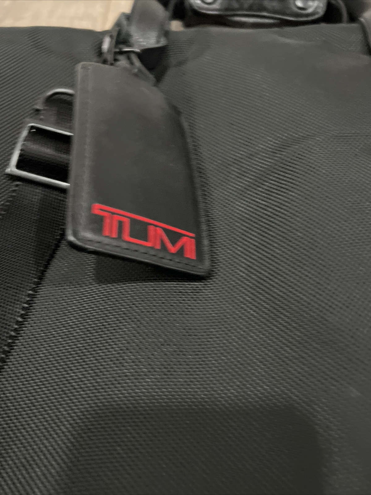 TUMI Garment Bag Bi Fold Suit/Dress Travel Bag Black Including 2